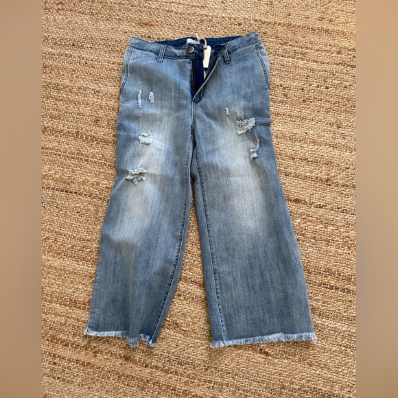 easel Jeans Easel Gaucho Jeans Nwt Poshmark